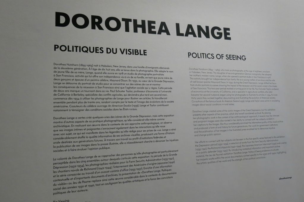 Par ses photos de reportage, Dorothea Langue a inlassablement cherché à dénoncer les injustices sociales